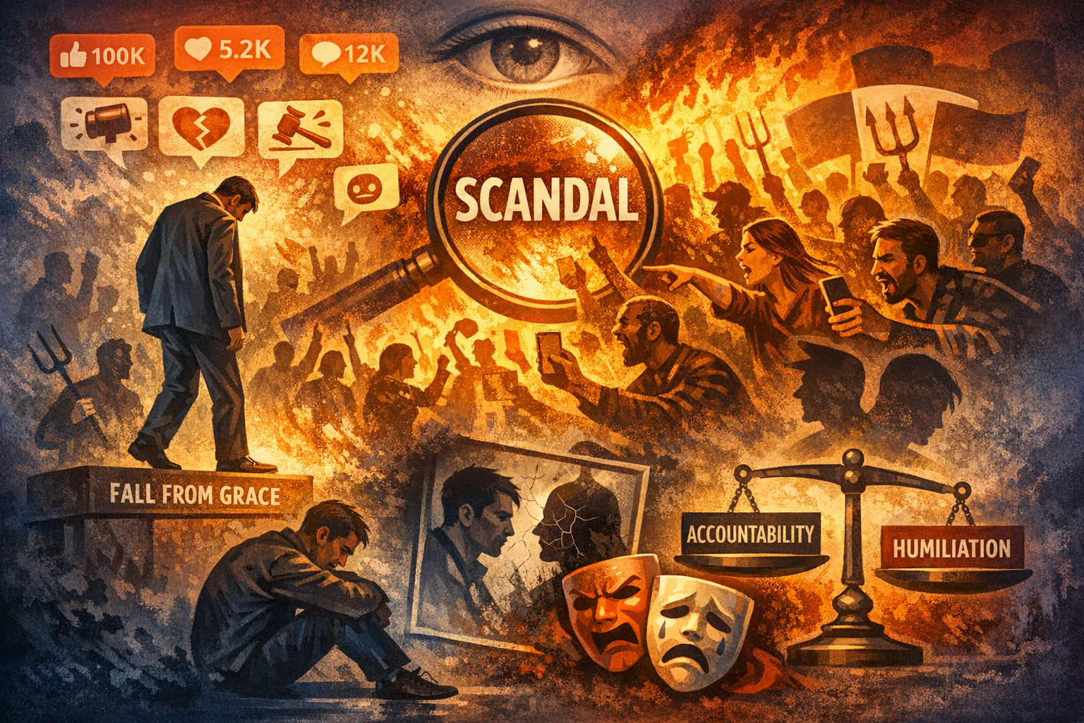 Why We Love a Public Downfall: The Psychology of Online Witch Hunts